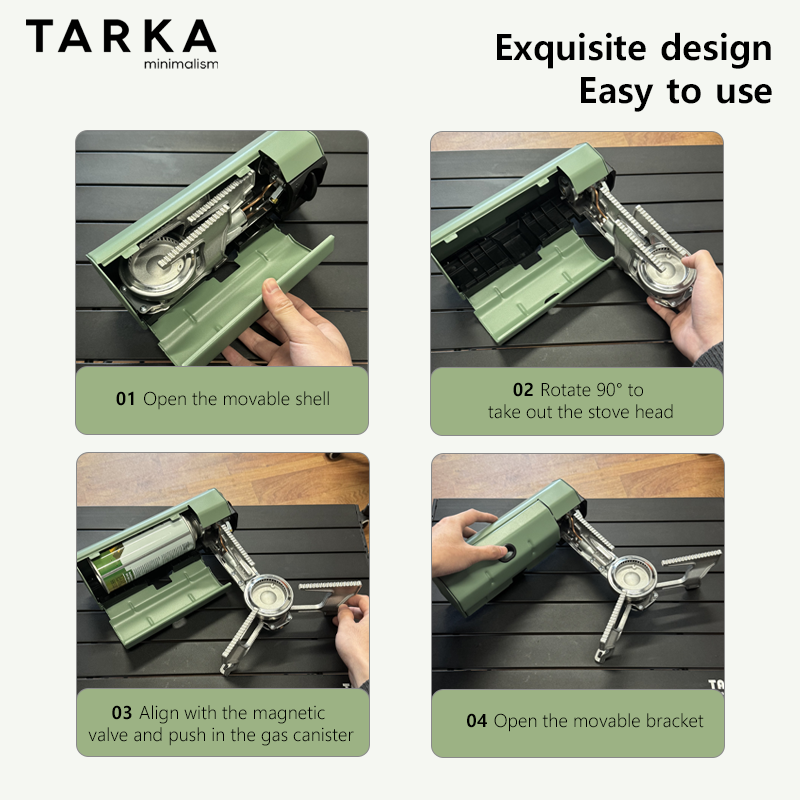 TARKA Cassete Fogão Camping Do - Commercial Kitchen Burner avaliação e preço