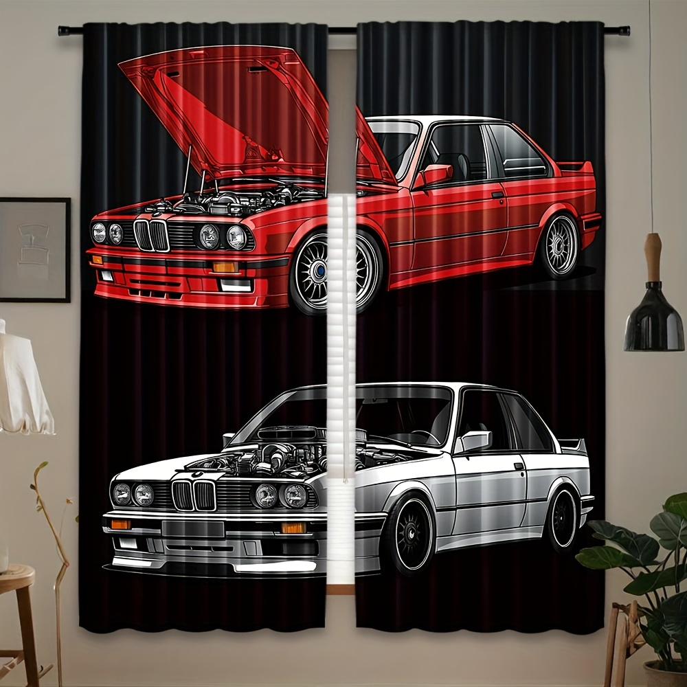 Conjunto de 2 Cortinas com Des - Commercial Kitchen Canopy avaliação e preço